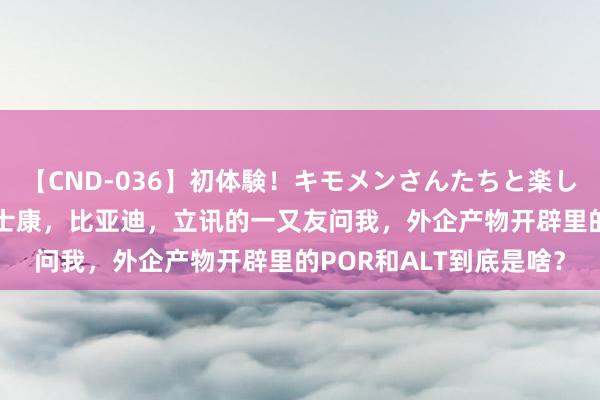 【CND-036】初体験！キモメンさんたちと楽しいセックス 瞳 总有富士康，比亚迪，立讯的一又友问我，外企产物开辟里的POR和ALT到底是啥？