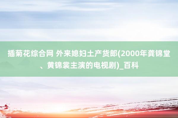 插菊花综合网 外来媳妇土产货郎(2000年龚锦堂、黄锦裳主演的电视剧)_百科